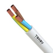 Провод TOKOV ELECTRIC ПВС 3х0.75(2х0.75+1х0.75) 380В Ч (м) 1945487