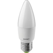 Лампа светодиодная 61 959 OLL-C37-10-230-2.7K-E27-FR 10Вт свеча 2700К тепл. бел. E27 1000лм 176-264В ОНЛАЙТ 61959